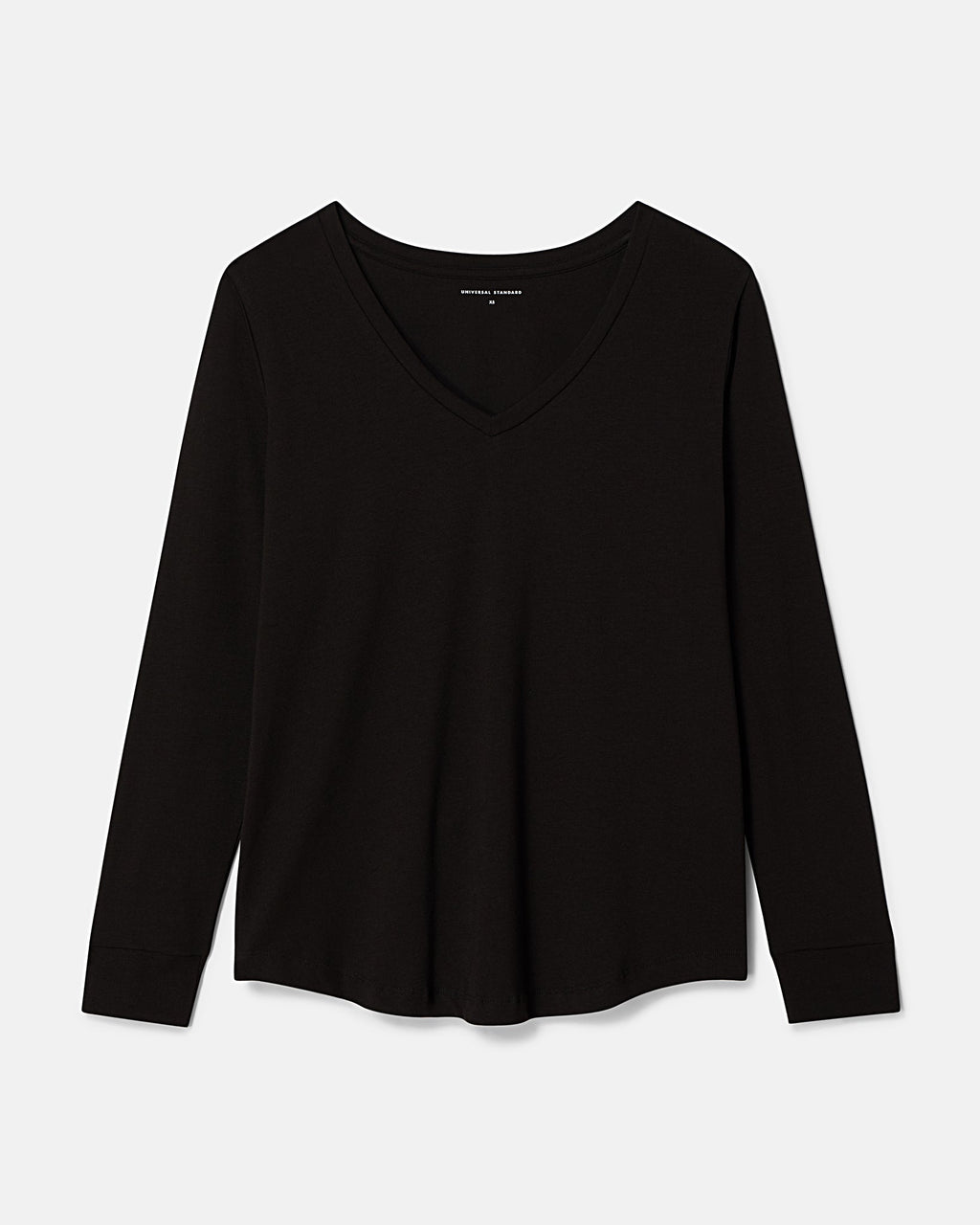 Long Sleeve V Rex - Black
