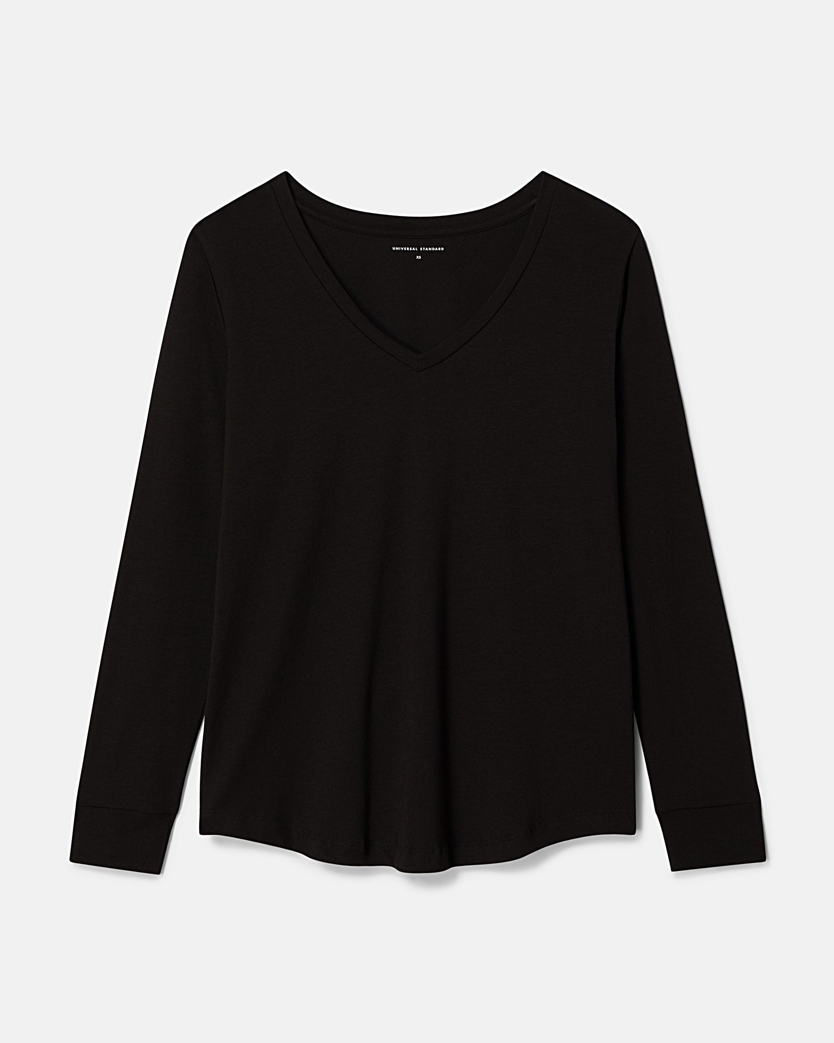 Long Sleeve V Rex - Black