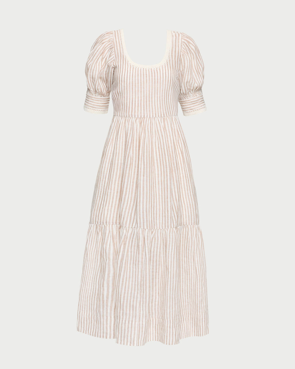Gillian Puff-Sleeve Dress