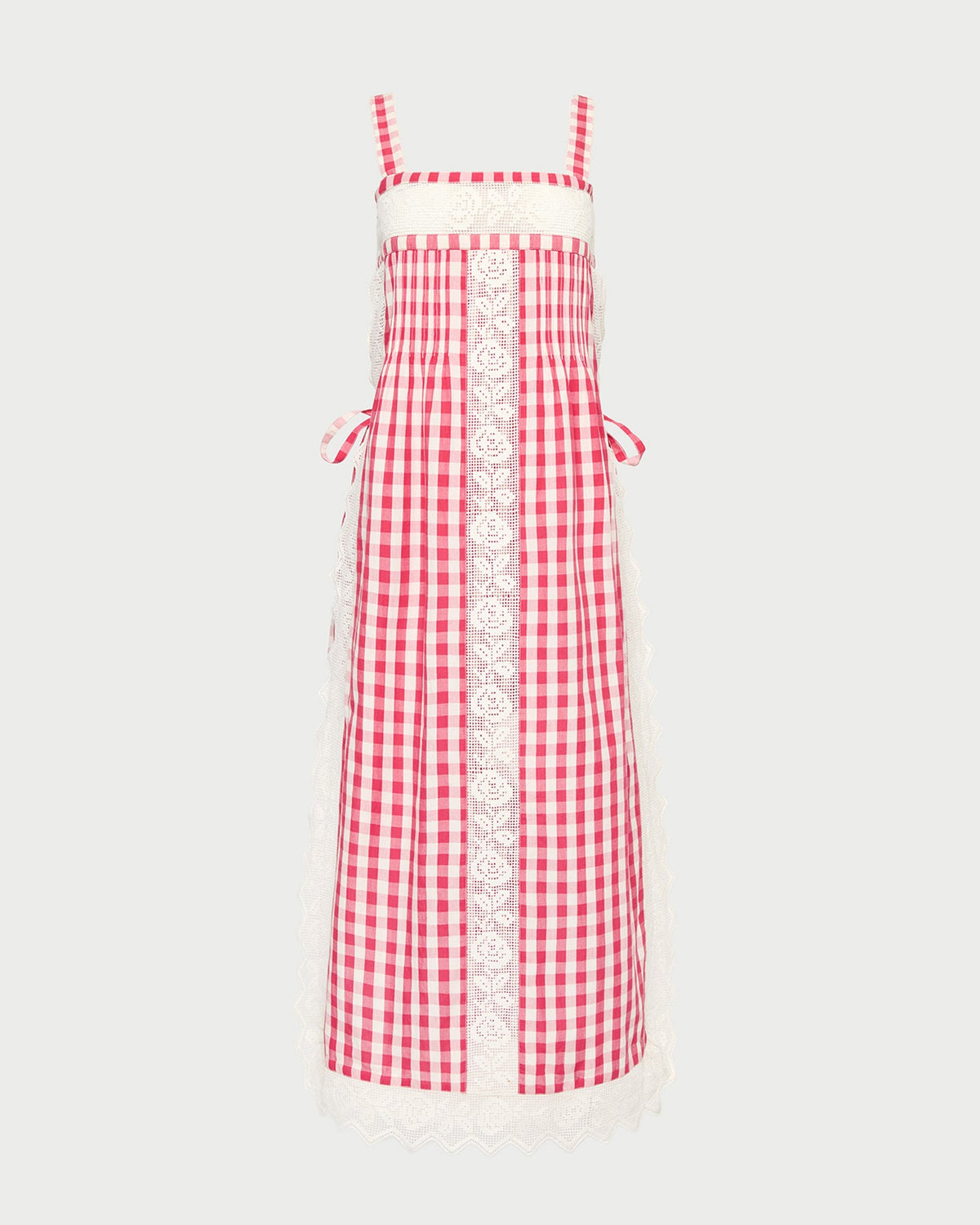 Poppy Lace Trim Dress