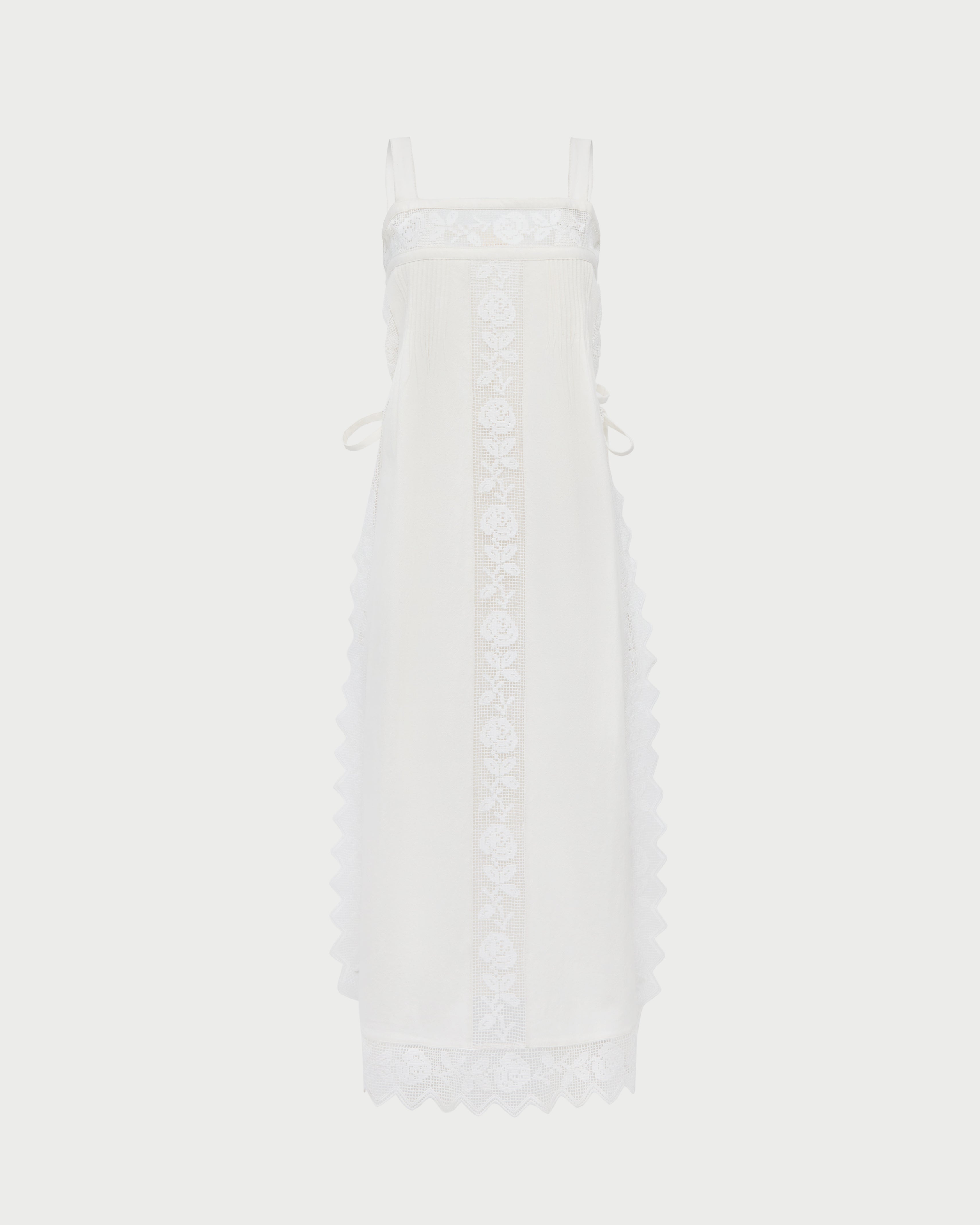 Poppy Lace Trim Dress