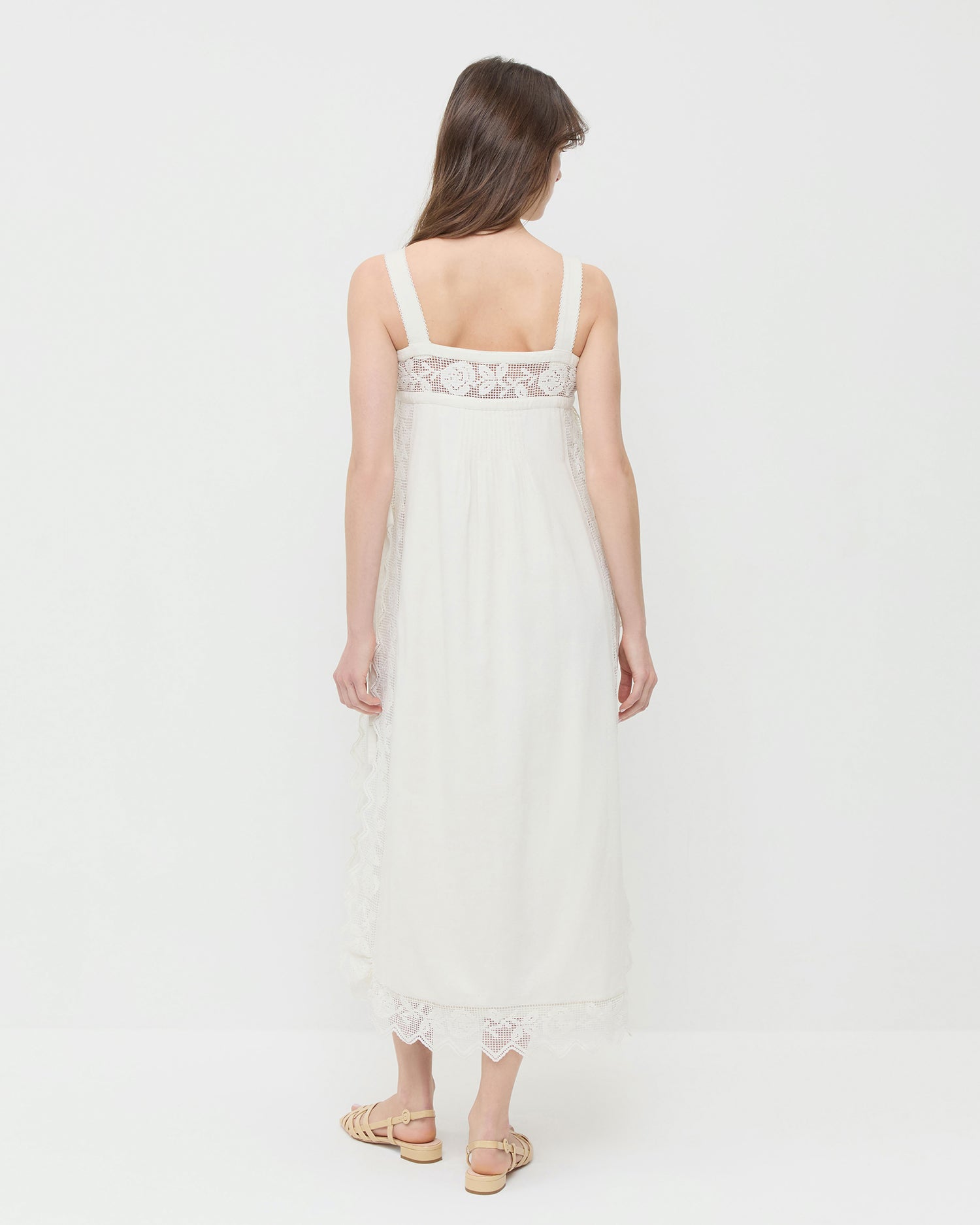 Poppy Lace Trim Dress
