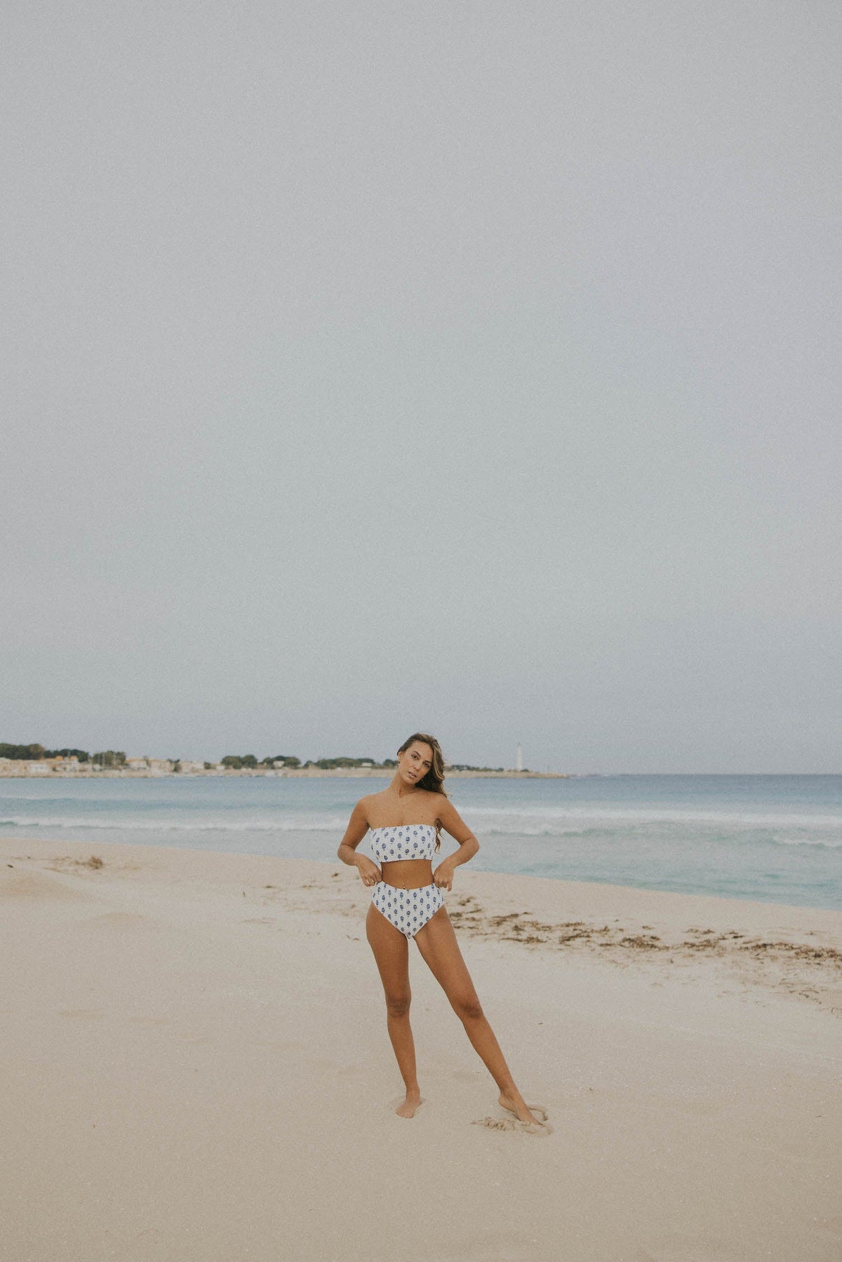 Porto Bikini Top | Bandeau Bikini Top with Removable Straps