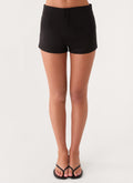 Staying In Shorts - Black
