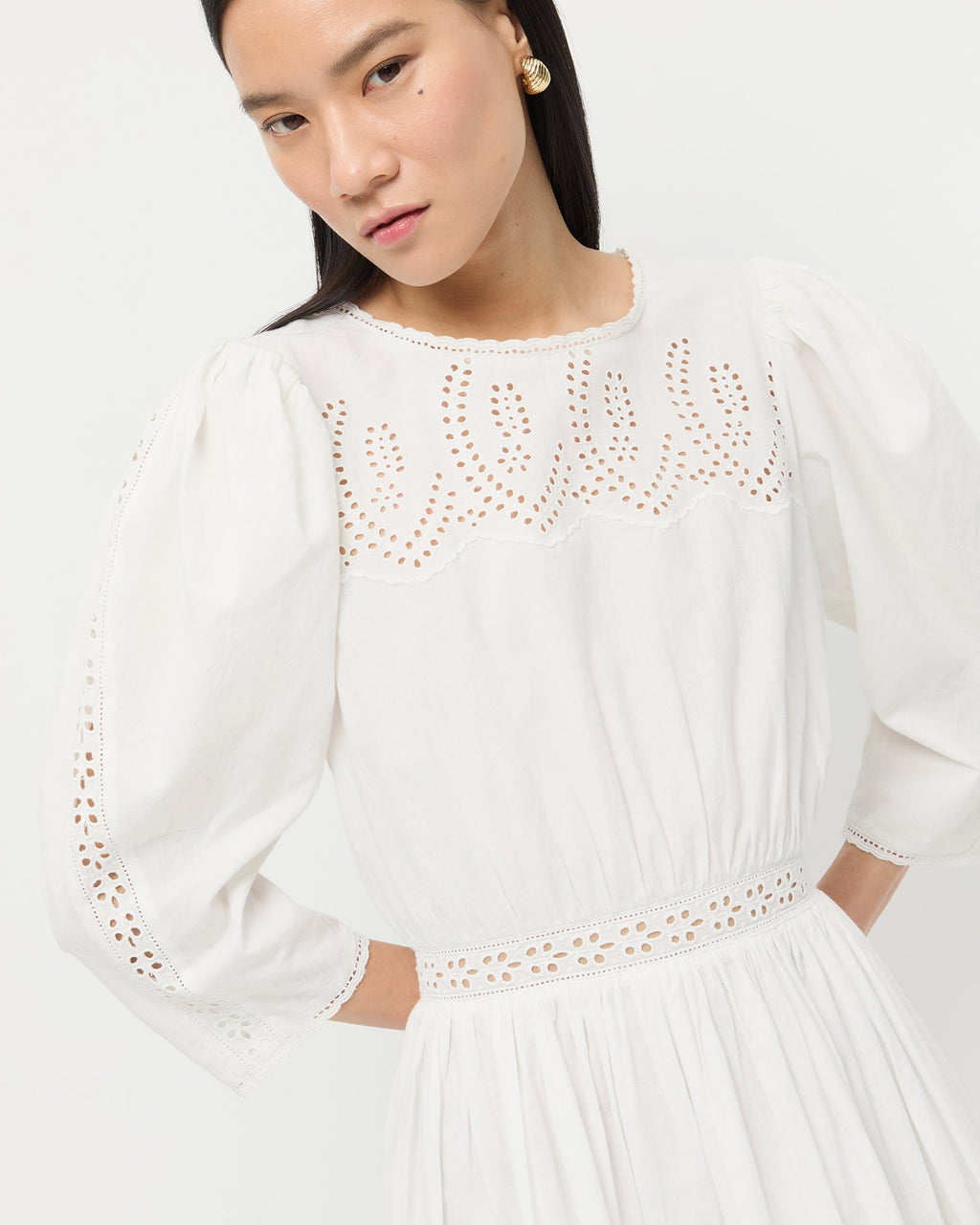 Thelma Eyelet Dress