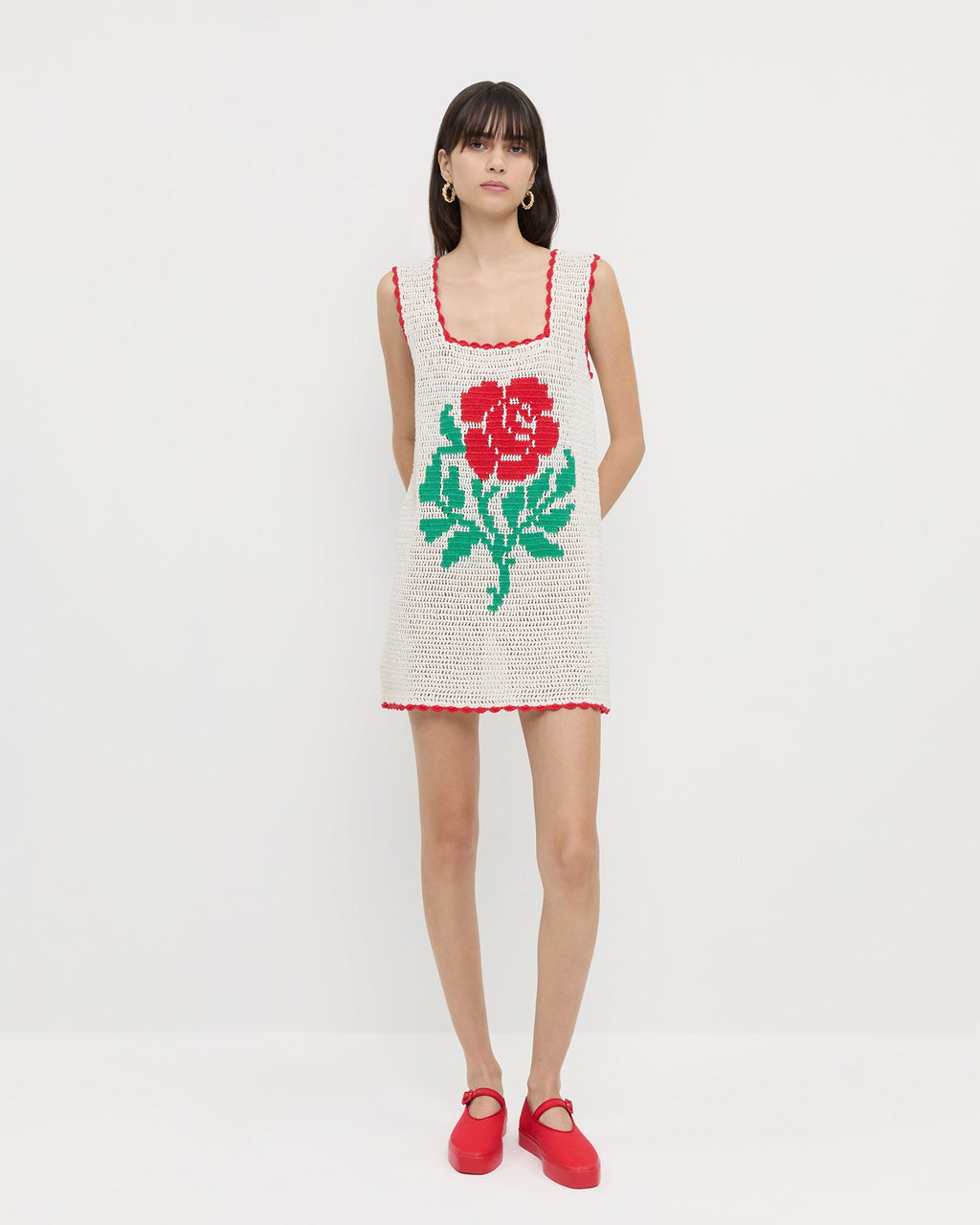Helena Crochet Dress